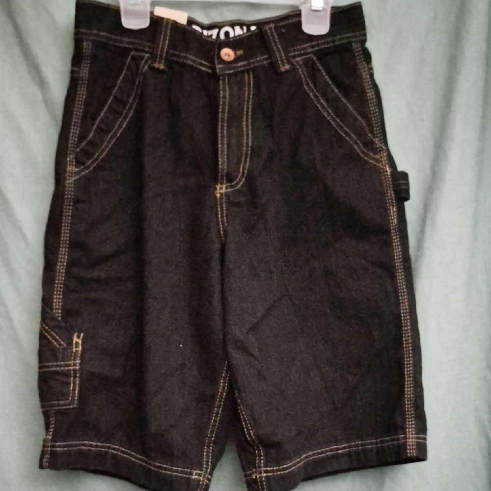 Arizona Carpenter Boys Black Denim Shorts 14 Regular And 14 Slim